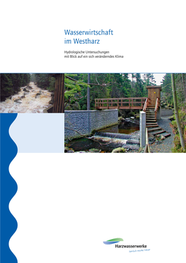 Wasserwirtschaft Im Westharz