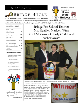 Bridge Bugle? Submit Your Item to Ms
