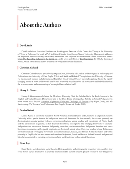 About the Authors