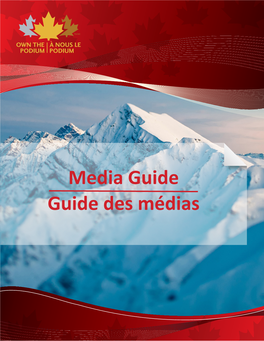 Media Guide Guide Des Médias Mikaël Kingsbury