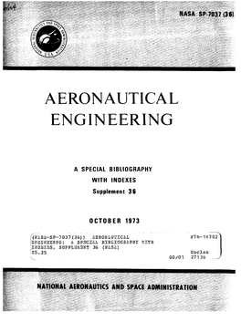 Aeronautical Engineering