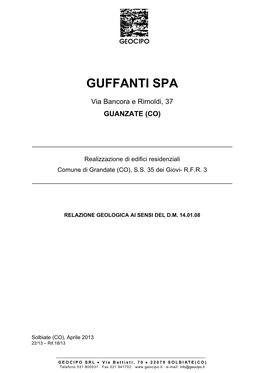 GUFFANTI (Grandate)