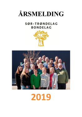 Årsmelding Sør-Trøndelag Bondelag 2019