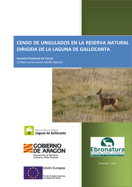 Censo De Ungulados En La Reserva Natural Dirigida De La Laguna De Gallocanta