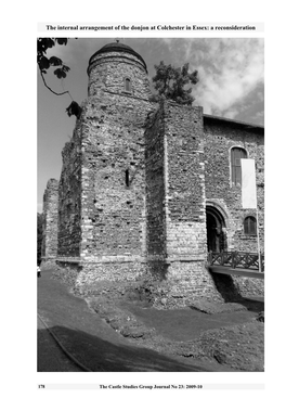 The Internal Arrangement of the Donjon at Colchester in Essex: a Reconsideration