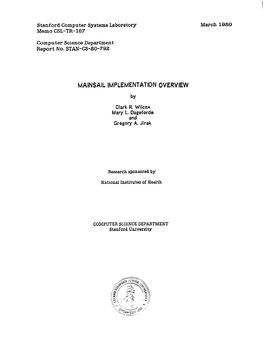 Mainsail Implementation Overview