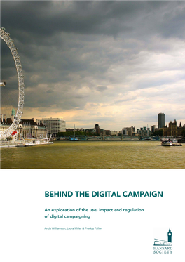 Behind the Digital Campaign