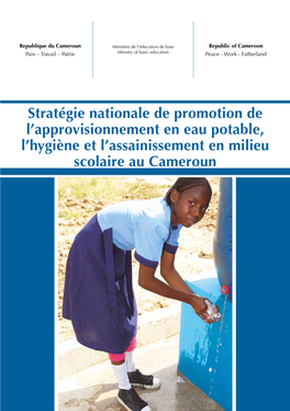 Stratégie Nationale De Promotion De L'approvisionnement En Eau Potable