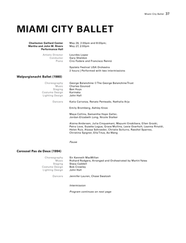 Miami City Ballet 37