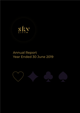 Annual Report Year Ended 30 June 2019