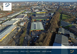 Clipper Logistics Plc | Units 1 & 2 | Gelderd Road | Leeds