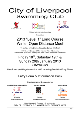 City of Liverpool Swimming Club