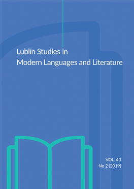 Lublin Studies in Modern Languages and Literature
