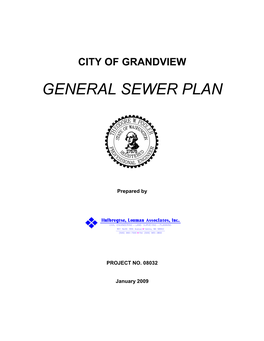 General Sewer Plan