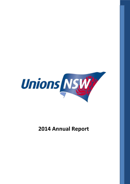 2014 Annual Report Secretary’S Introduction