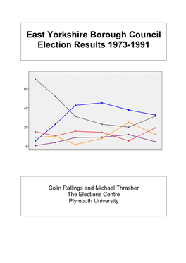 East Yorkshire Borough Council Election Results 1973-1991