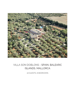 Villa Son Doblons - Spain, Balearic Islands, Mallorca