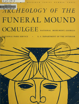 Archeology of the Funeral Mound, Ocmulgee National Monument, Georgia