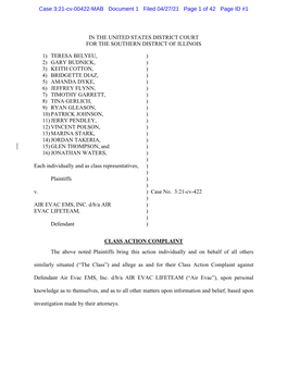 Case 3:21-Cv-00422-MAB Document 1 Filed 04/27/21 Page 1 of 42 Page ID #1