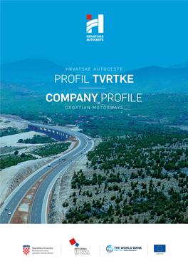 Profil Tvrtke Company Profile Croatian Motorways