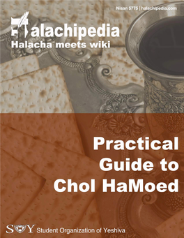 Chol Hamoed Packet.Pdf