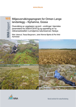 Miljøovervåkingsprogram for Ormen Lange Landanlegg – Nyhamna, Gossa