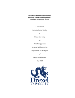 Sea Turtles and Small-Scale Fisheries: Designing Conservation Policies for a Marine Area on Crete, Greece