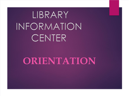 Library Information Center