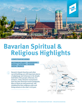 Bavarian Spiritual & Religious Highlights