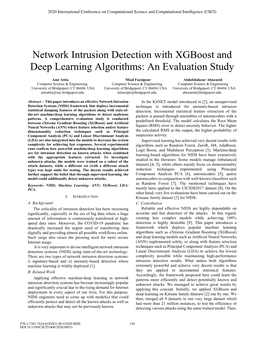 Network Intrusion Detection with Xgboost and Deep Learning Algorithms: an Evaluation Study