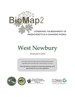 West Newbury Produced in 2012