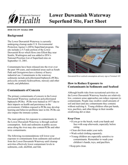 Lower Duwamish Waterway Superfund Site (PDF)