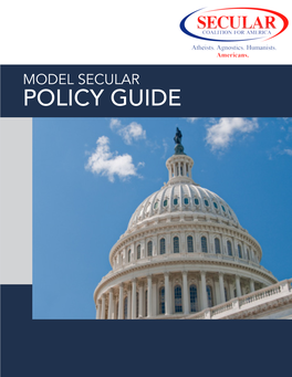 Model Secular Policy Guide Secular Values