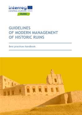 Guidelines of Modern Management of Historic Ruins : Best Practices