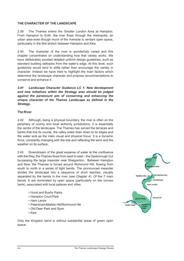 THE CHARACTER of the LANDSCAPE 2.39 the Thames