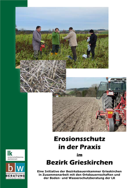 Erosionsschutz in Der Praxis Bezirk Grieskirchen