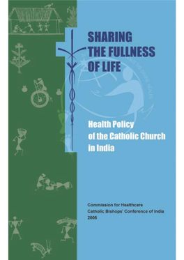 Health Policy of the Catholic Church in India