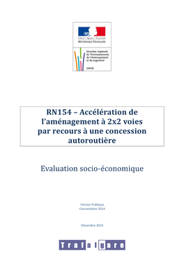 RN154 – Accélération De L'aménagement À 2X2 Voies Par