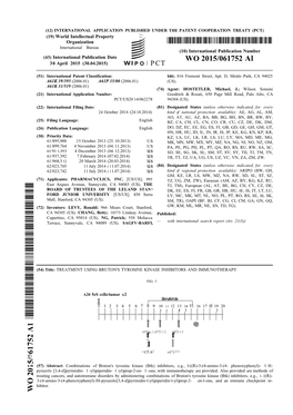 WO 2015/061752 Al 30 April 2015 (30.04.2015) P O P CT