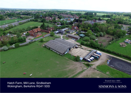 Hatch Farm, Mill Lane, Sindlesham Wokingham, Berkshire RG41 5DD Hatch Farm | Mill Lane