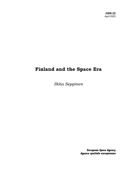 Finland and the Space Era