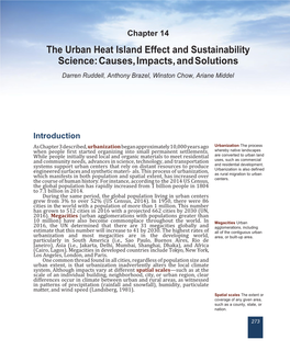 The Urban Heat Island Effect and Sustainability Science: Causes, Impacts, and Solutions 275