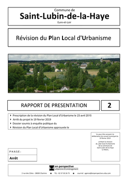 Plan Local D'urbanisme