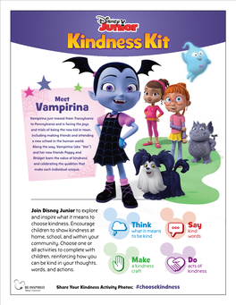 Disney Junior Vampirina Kindness