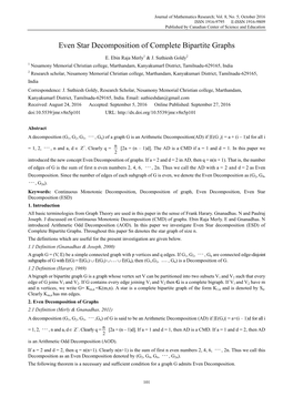 Even Star Decomposition of Complete Bipartite Graphs