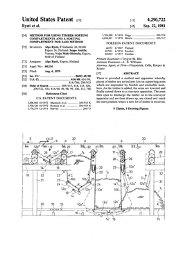 United States Patent (19) 11 4,290,722 Rysti Et Al