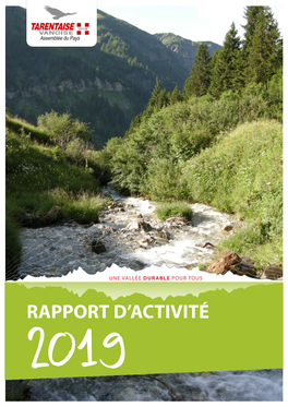 Rapport D'activité 2019