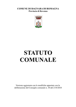 Statuto Comunale