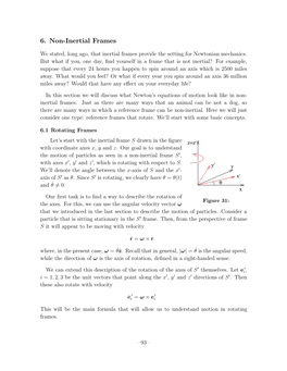 6. Non-Inertial Frames