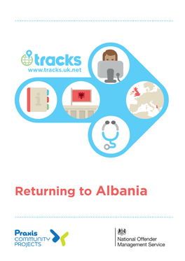 Returning to Albania This Document Provides Information and Details of Organisations Which May Be Useful If You Are Facing Removal Or Deportation to Albania